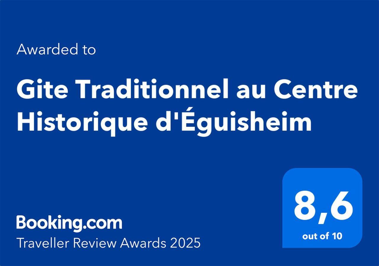 Gite Traditionnel Au Centre Historique D'Eguisheim Eksteriør billede